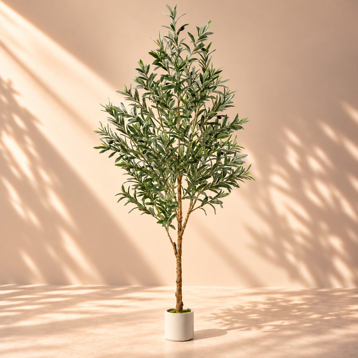 Olivier artificiel | Grande plante artificielle d'intérieur